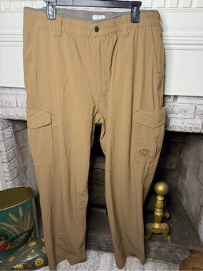 Zero Foxtrot Tactical Cargo Pants Tan Ripstop Stretch Men's 42x32